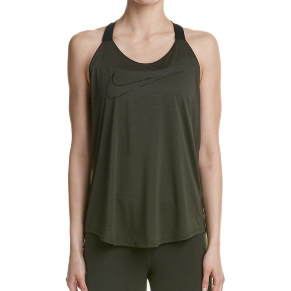Nike Tops - Nike Dark Green Tank Top